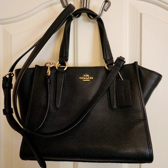 Coach Handbags - COACH 33996 Mini Cross grain Crossbody Carryall Satchel Shoulder Bag